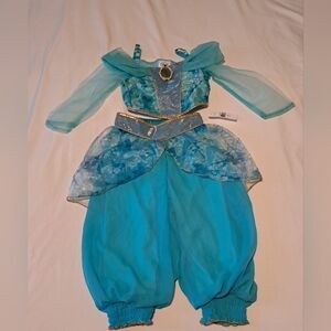 Disney Store Collection girls size 2 Aladdin Jasmine Costume Halloween